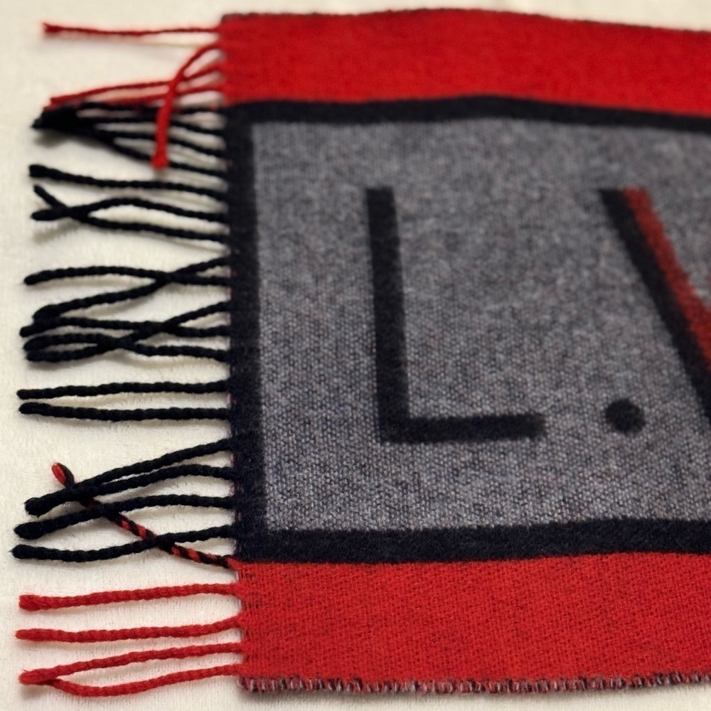 Louis Vuitton cashmere blend long scarf unisex - Picture 5 of 5